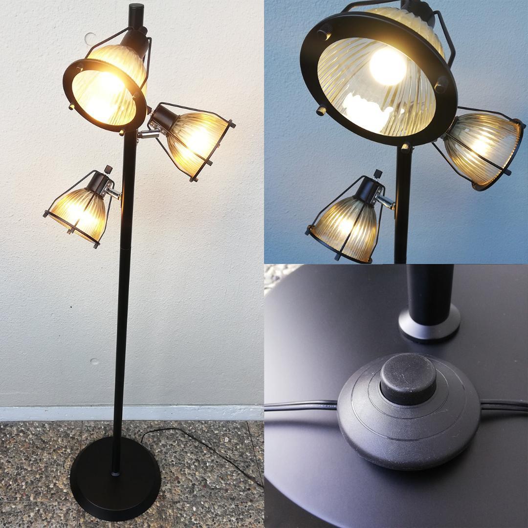 3灯スタンドライト JUKE ジューク 電球付き インダストリアル