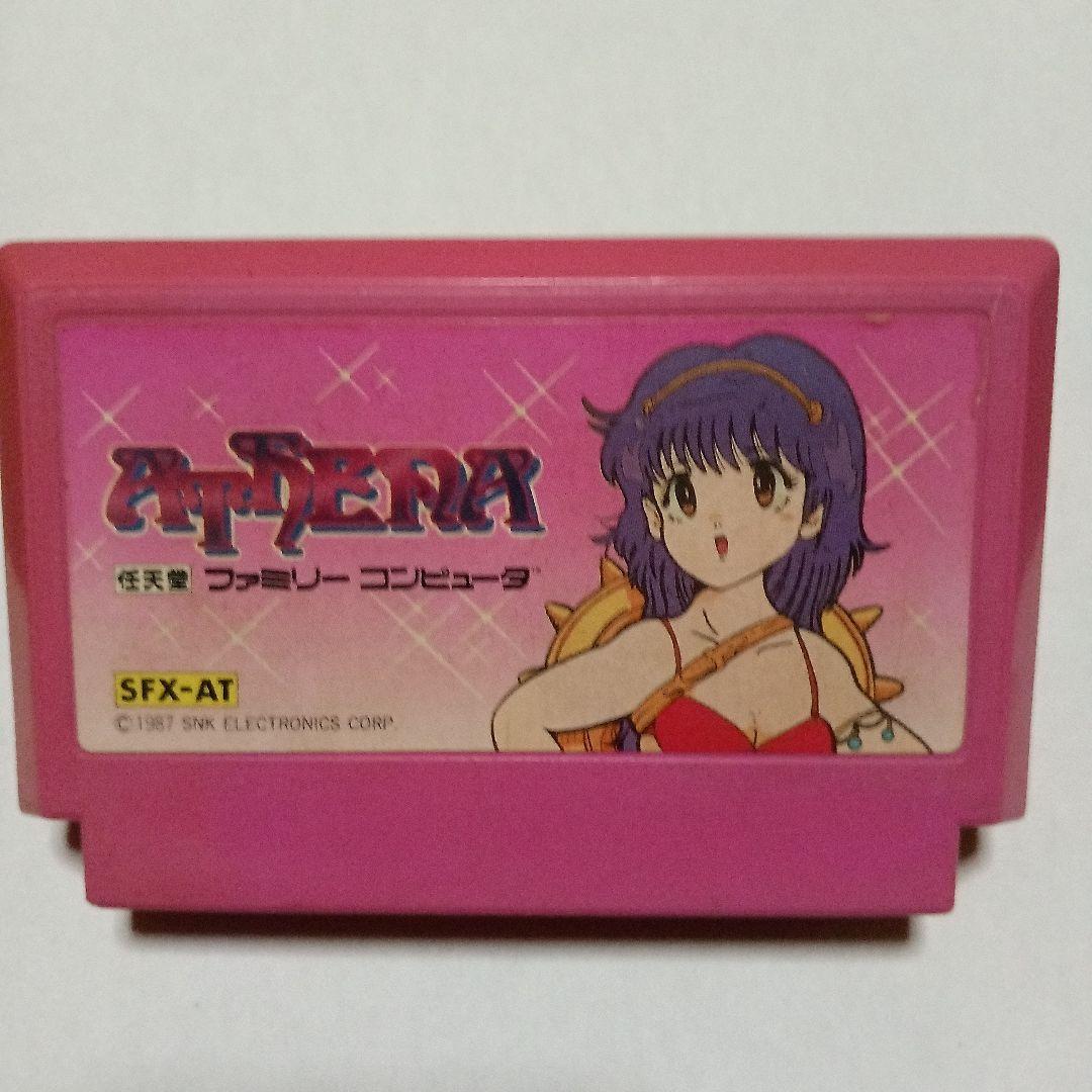 アテナ SFX-AT ファミコンソフト 1987年リリース ピンクカセット