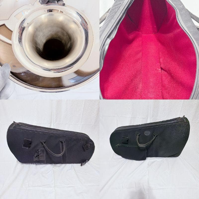 英国製ベッソン Besson ユーフォニアム BE765 銀メッキ 動作良好