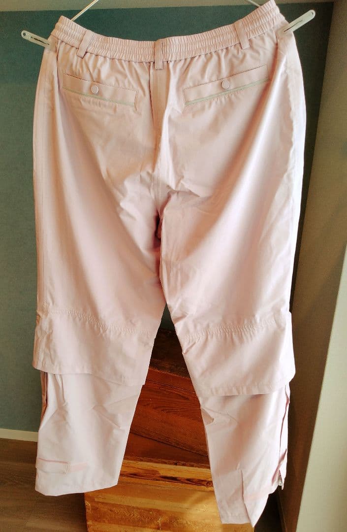 バーバリー BURBERRY レインウェア上下セット LLサイズ ピンク