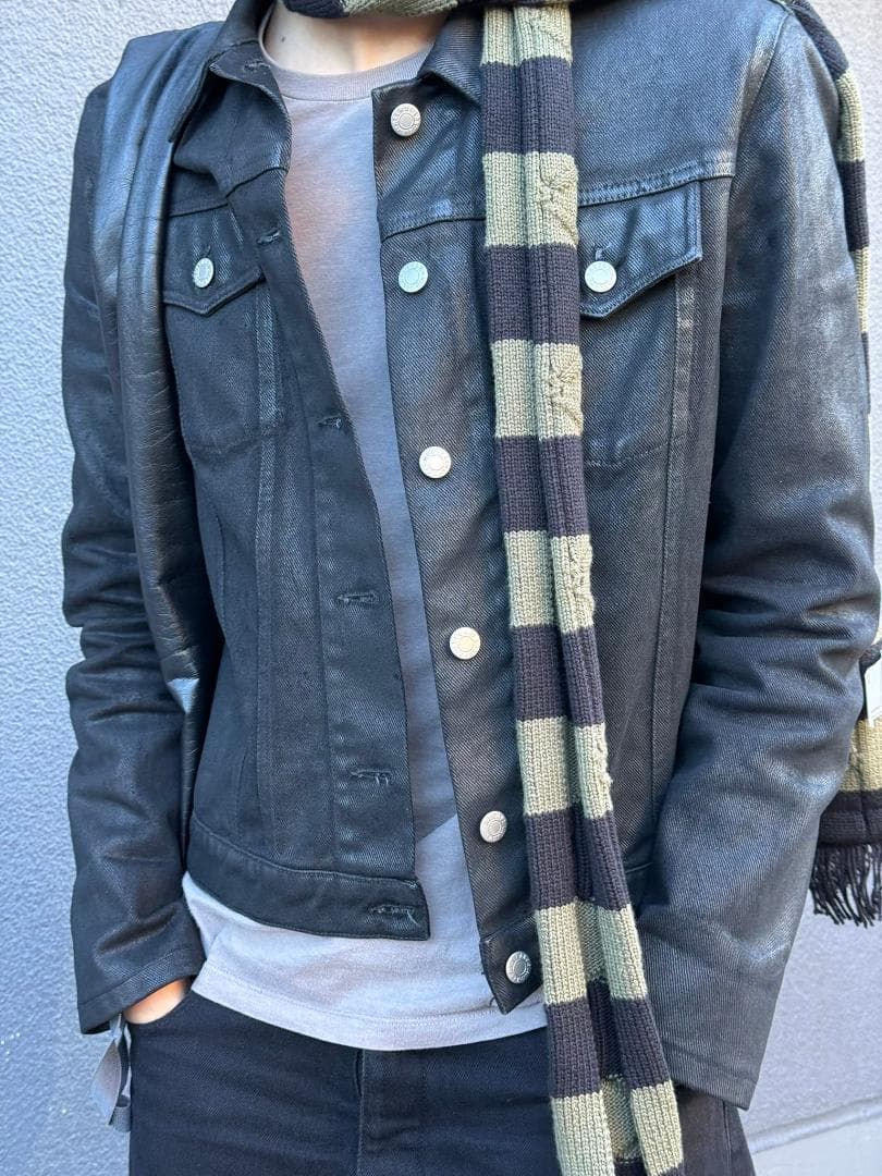 HELMUT LANG 1999年コーティング デニムジャケット