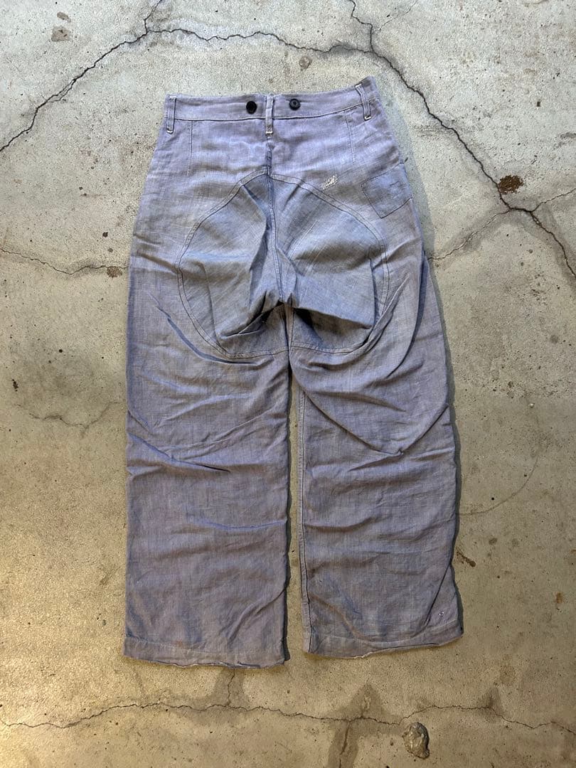 パンツ 50s Ramie Linen Sailor Pants