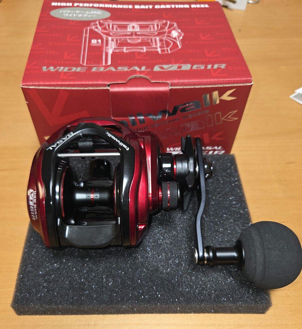 tailwalk WIDE BASAL VT 61R ベイトリール 新品 右巻き