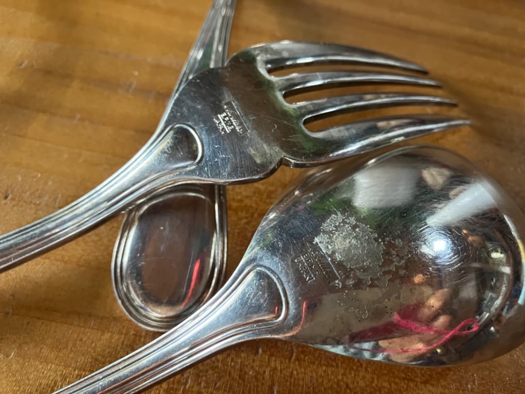 ノリタケ＜カウンティス＞3.8μ銀カラトリー計11＋2本＝計13本 - メルカリ