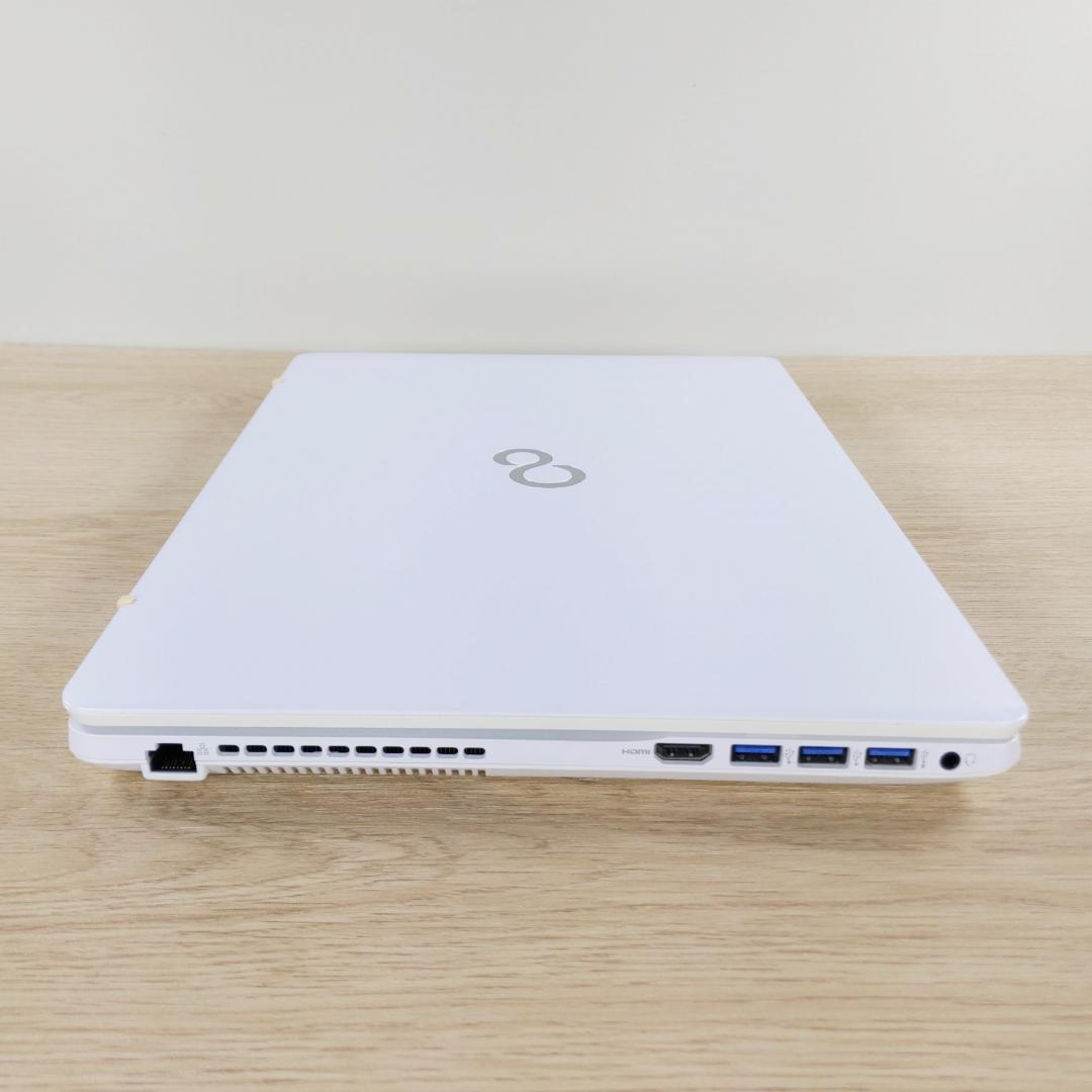 高性能i3☆快適SSD☆Win11 ブルーレイ 富士通ノートパソコン カメラ付き