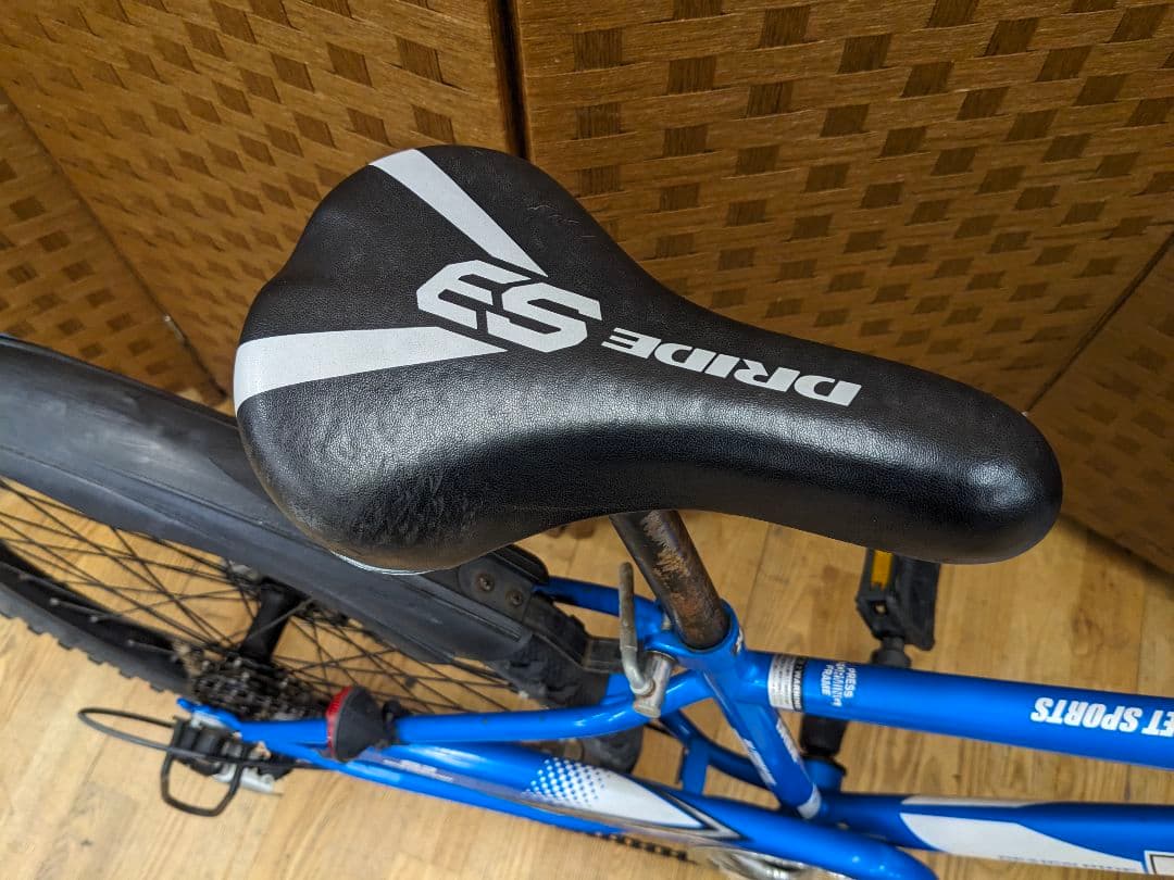 U027 子供用自転車　24インチ 6段変速 ブルー