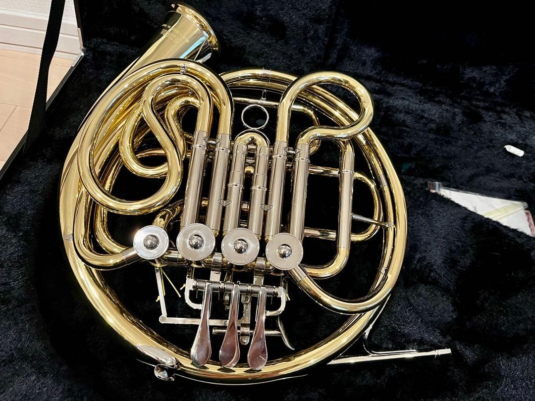 YAMAHA YHR567D フレンチホルン 美品中古 ケース付き