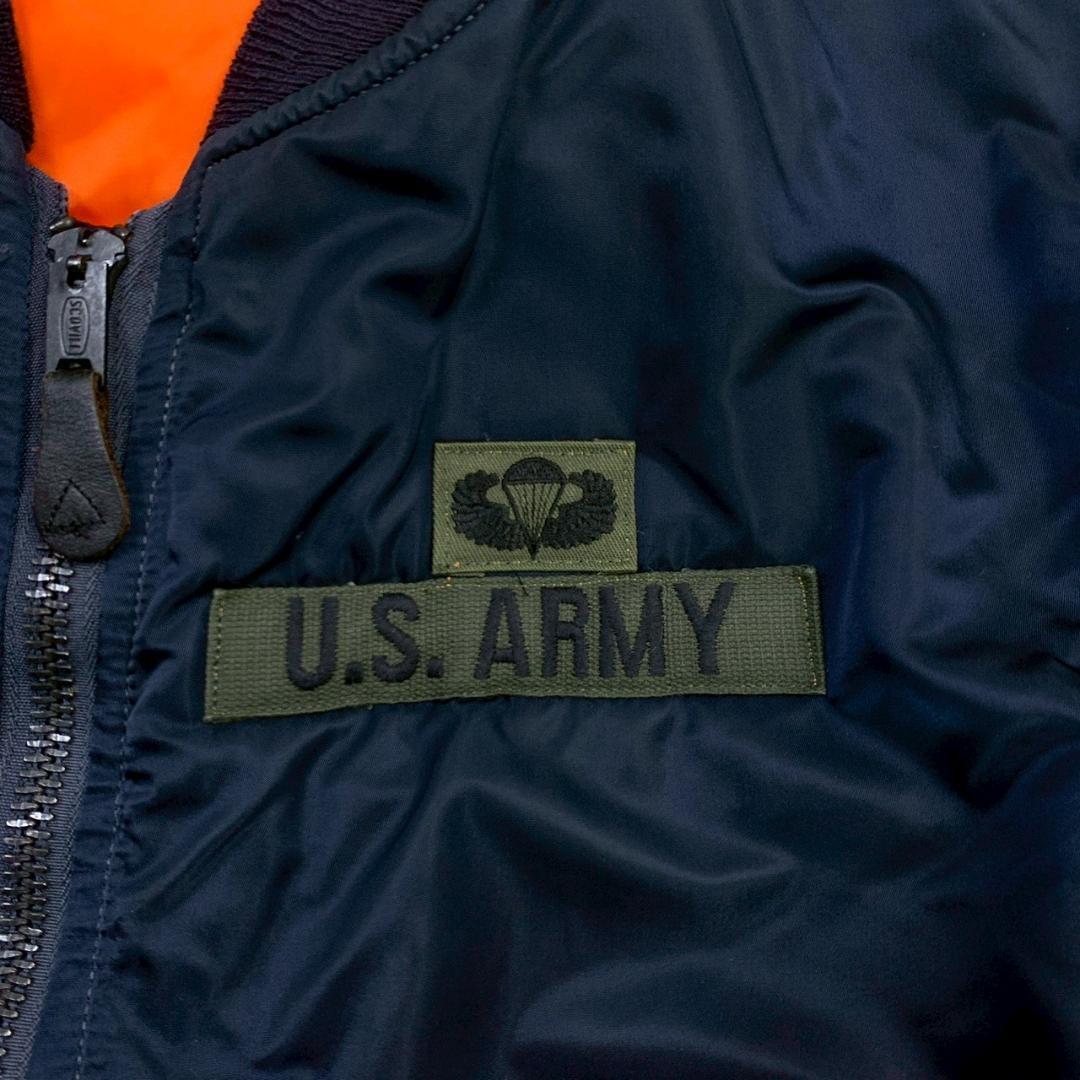 美品☆USA製 1968年復刻 アルファ MA-1 68モデル S D700 アウ