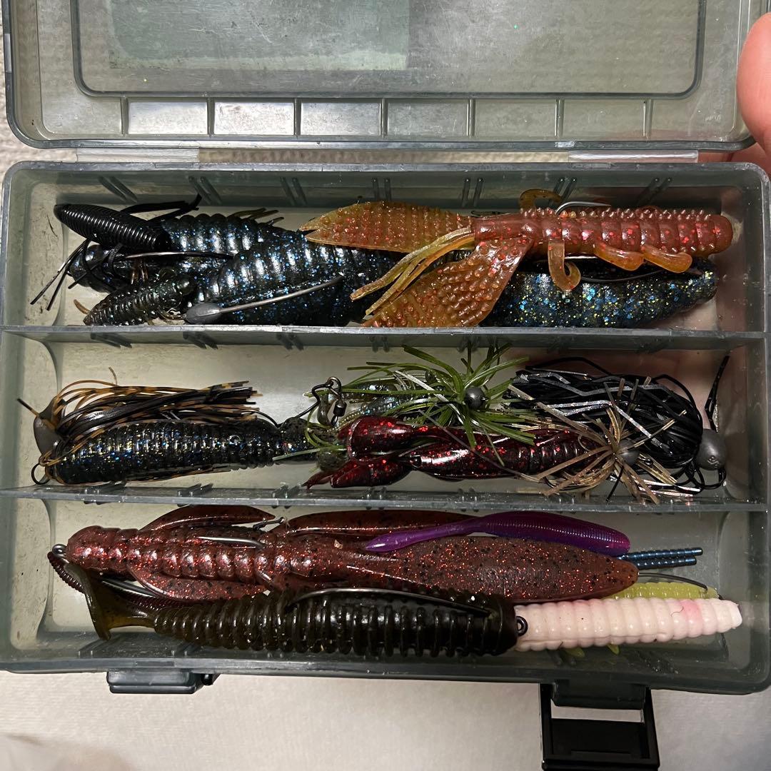 バス釣りワーム20袋まとめ売り その他 おまけ付き - メルカリ