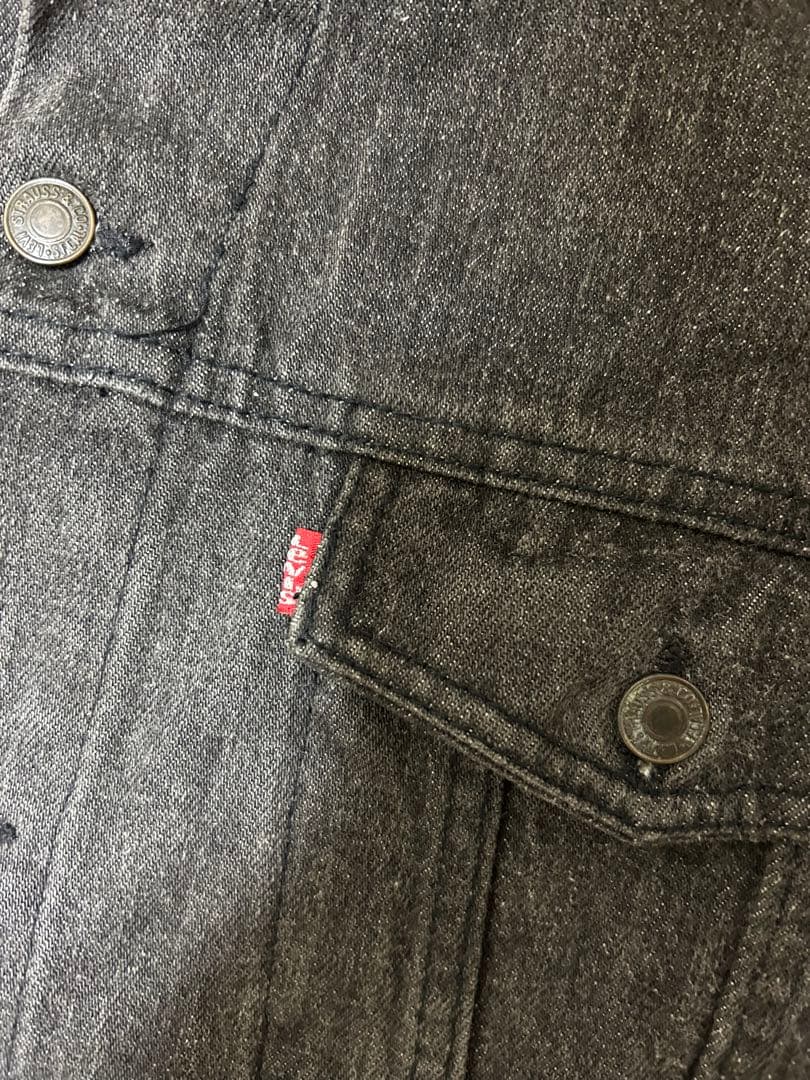 リーバイス　70503 ブラック　XL Levi's デニムジャケット