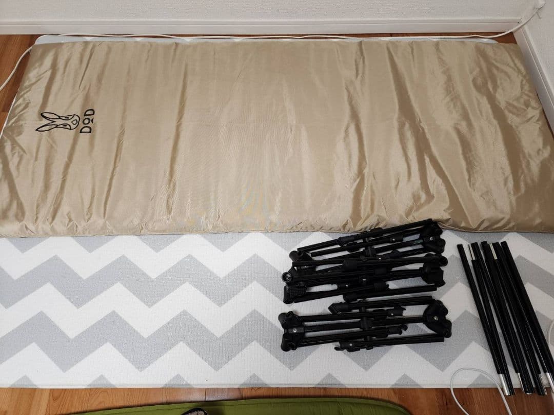 値下げDOD ハンペンインザスカイ　タン　美品　コット