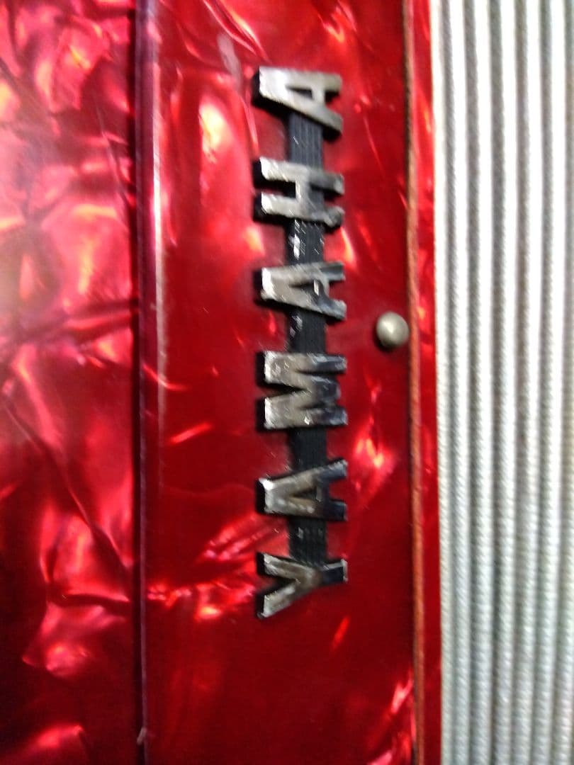 【整備済綺麗な音色】Yamaha ソプラノ アコーディオン S-32 32鍵