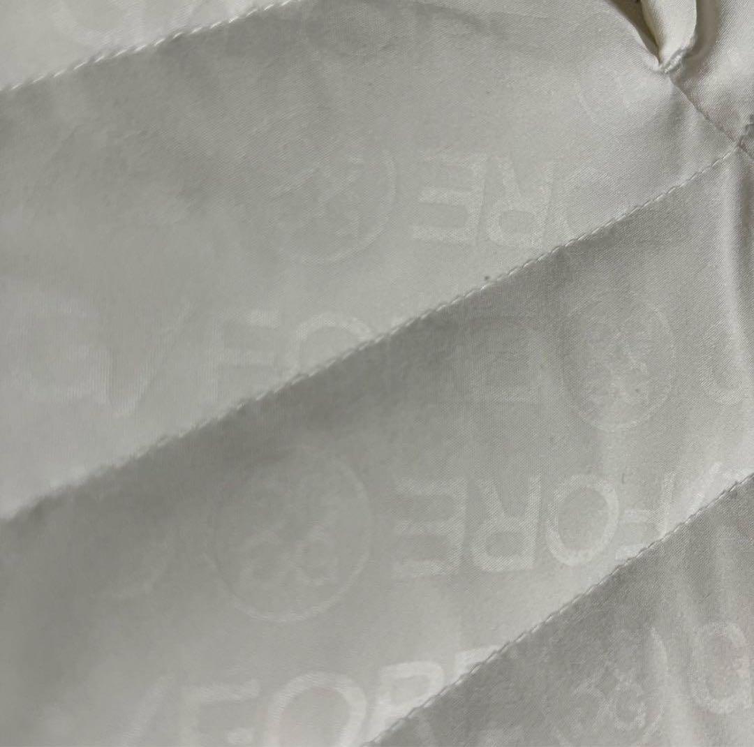 ジーフォア ダウンパンツ ロゴ 総柄 XS