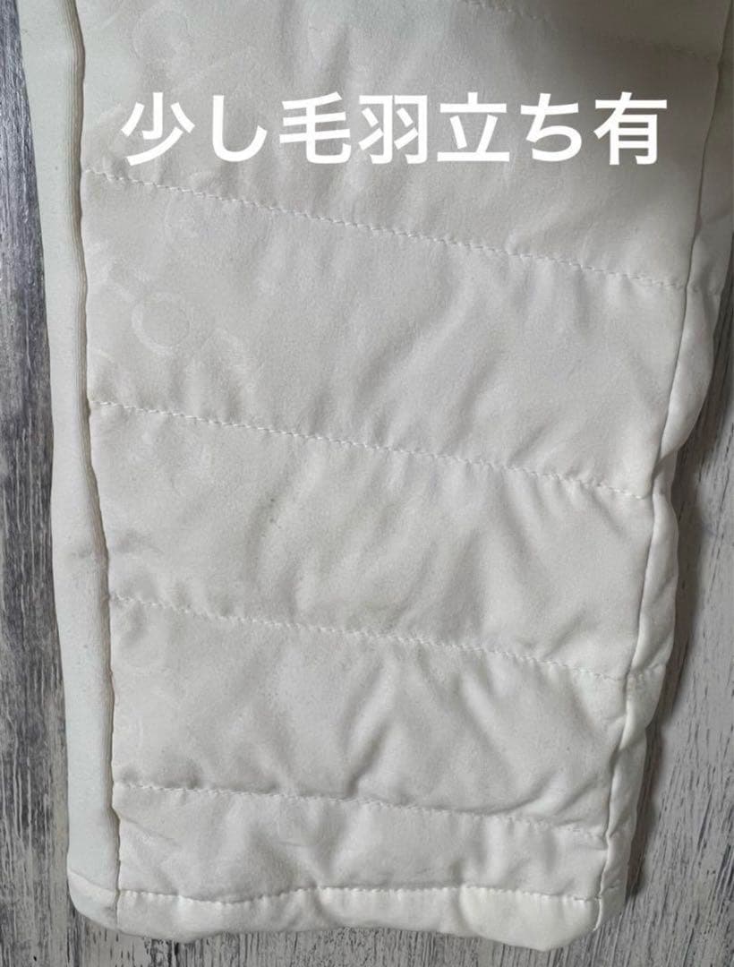 ジーフォア ダウンパンツ ロゴ 総柄 XS