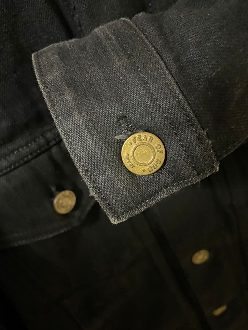 FEAR OF GOD 5th アルパカボア デニムジャケット Sサイズ
