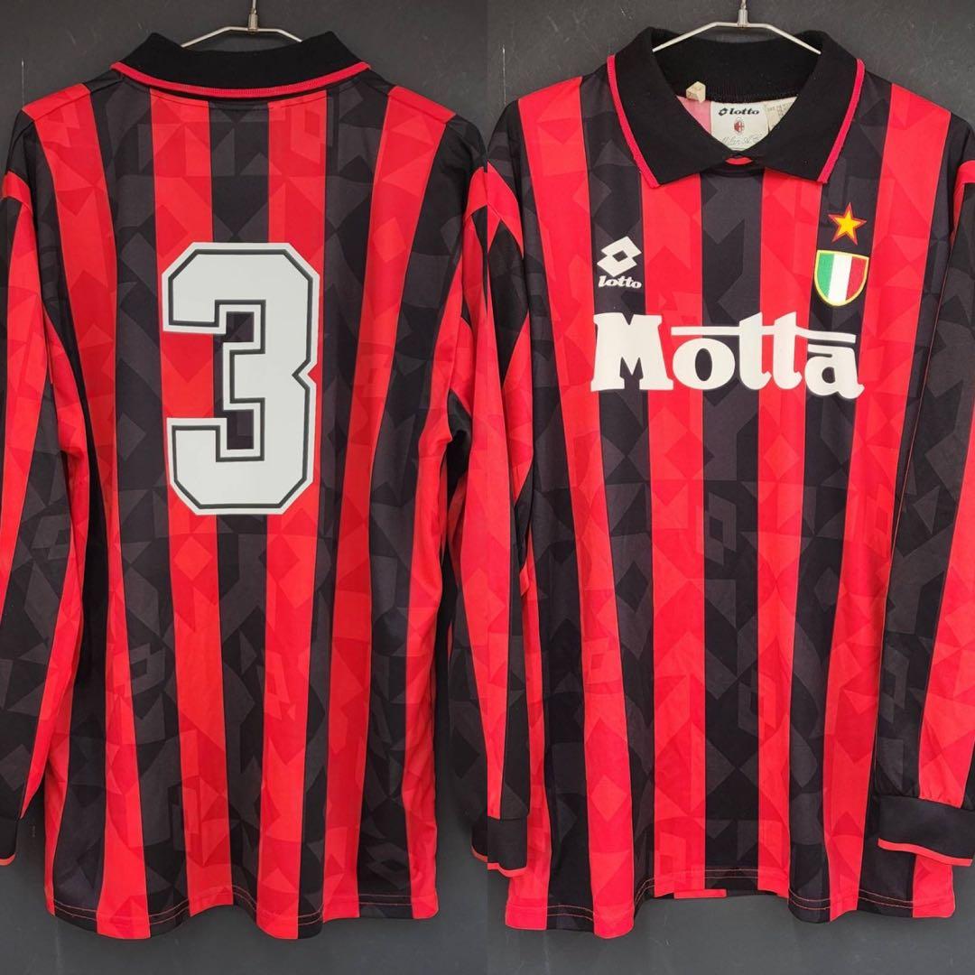 幻当時物ACミラン長袖ユニフォーム94年ロットイタリア製