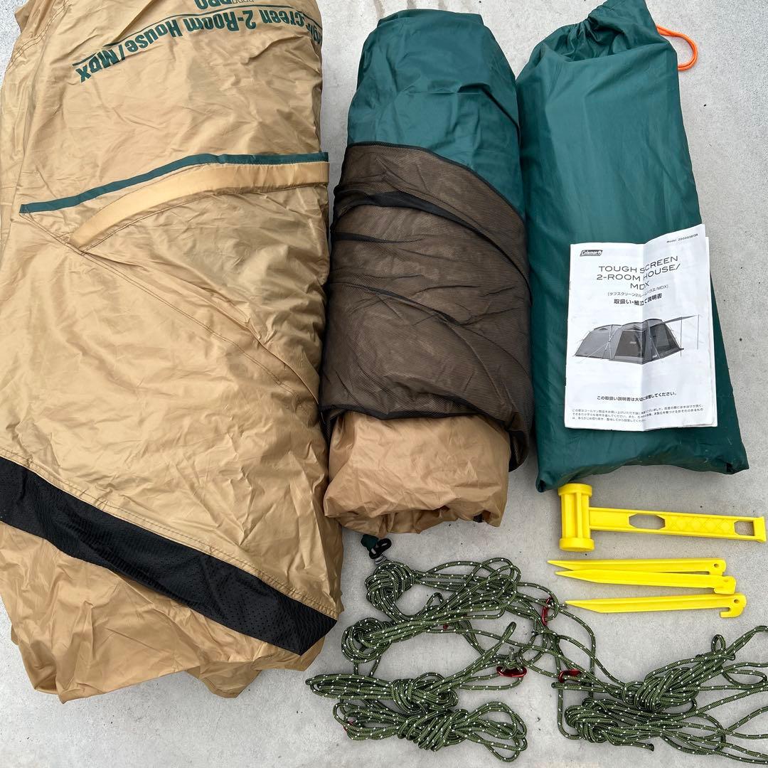 美品✨Coleman(コールマン) テント タフスクリーン2ルームハウス/MDX