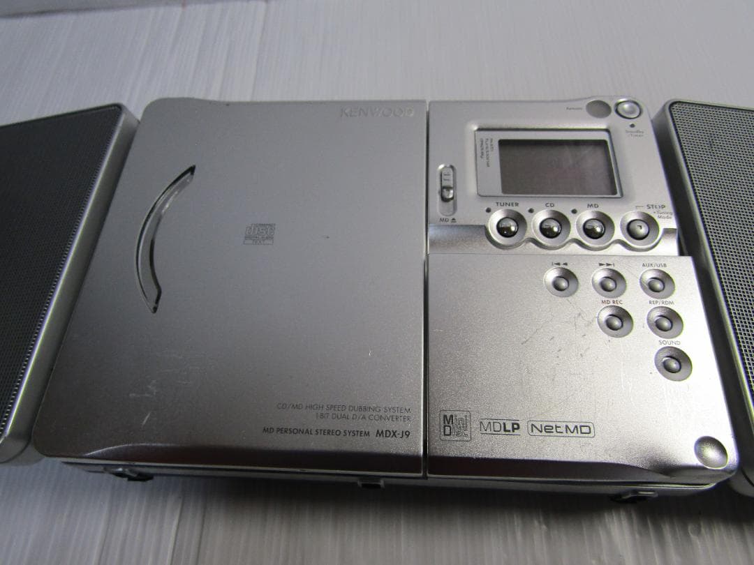 A3507 KENWOOD MDX-J9 CD/MD プレーヤー