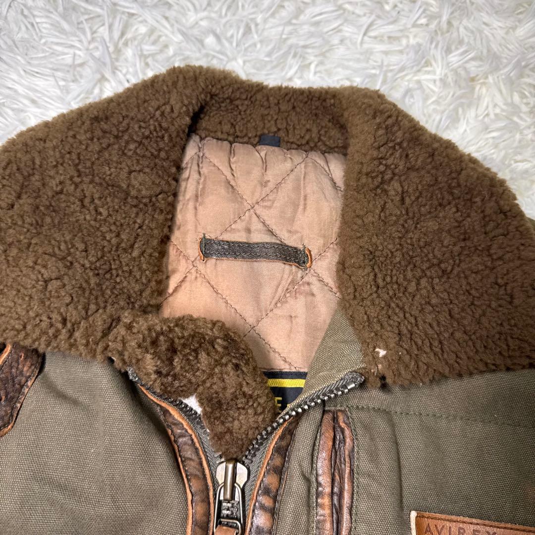 ☆【超希少】AVIREX B-9 フライトジャケット ミリタリー 羊革☆