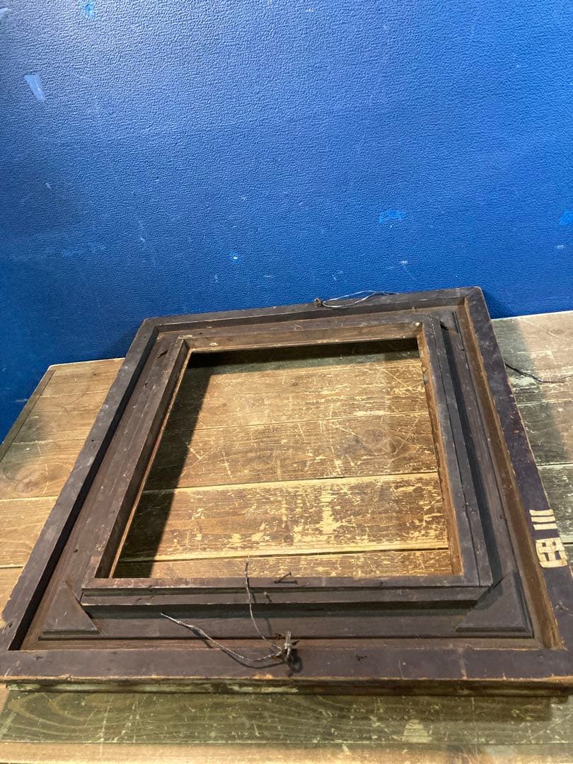 A 額縁　アンティーク調　ヨーロピアン風　ヴィンテージ　レトロ　壁掛けインテリア