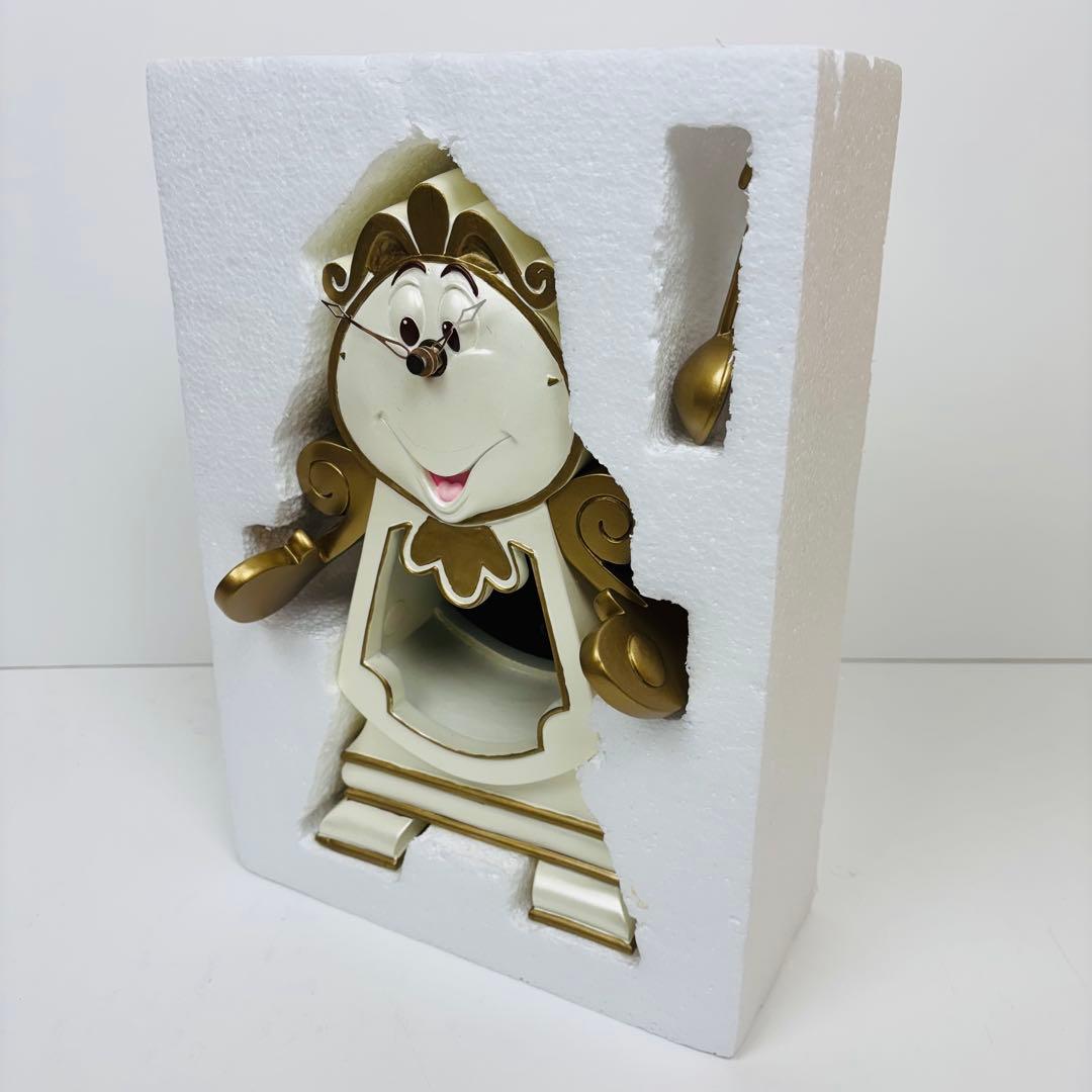 【美品】美女と野獣 コグスワース 置き時計