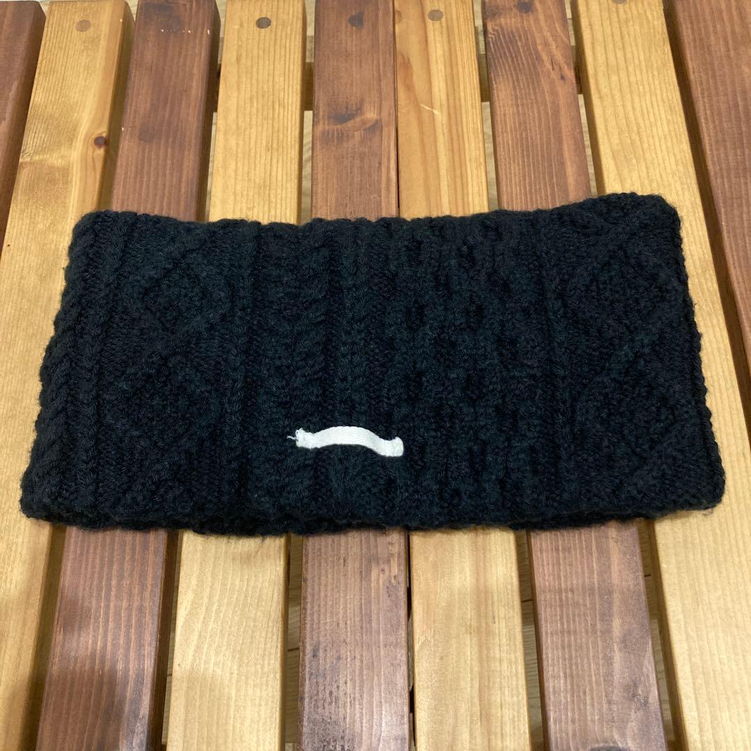 MAISON KINEMA Aran pattern hair band キネマ