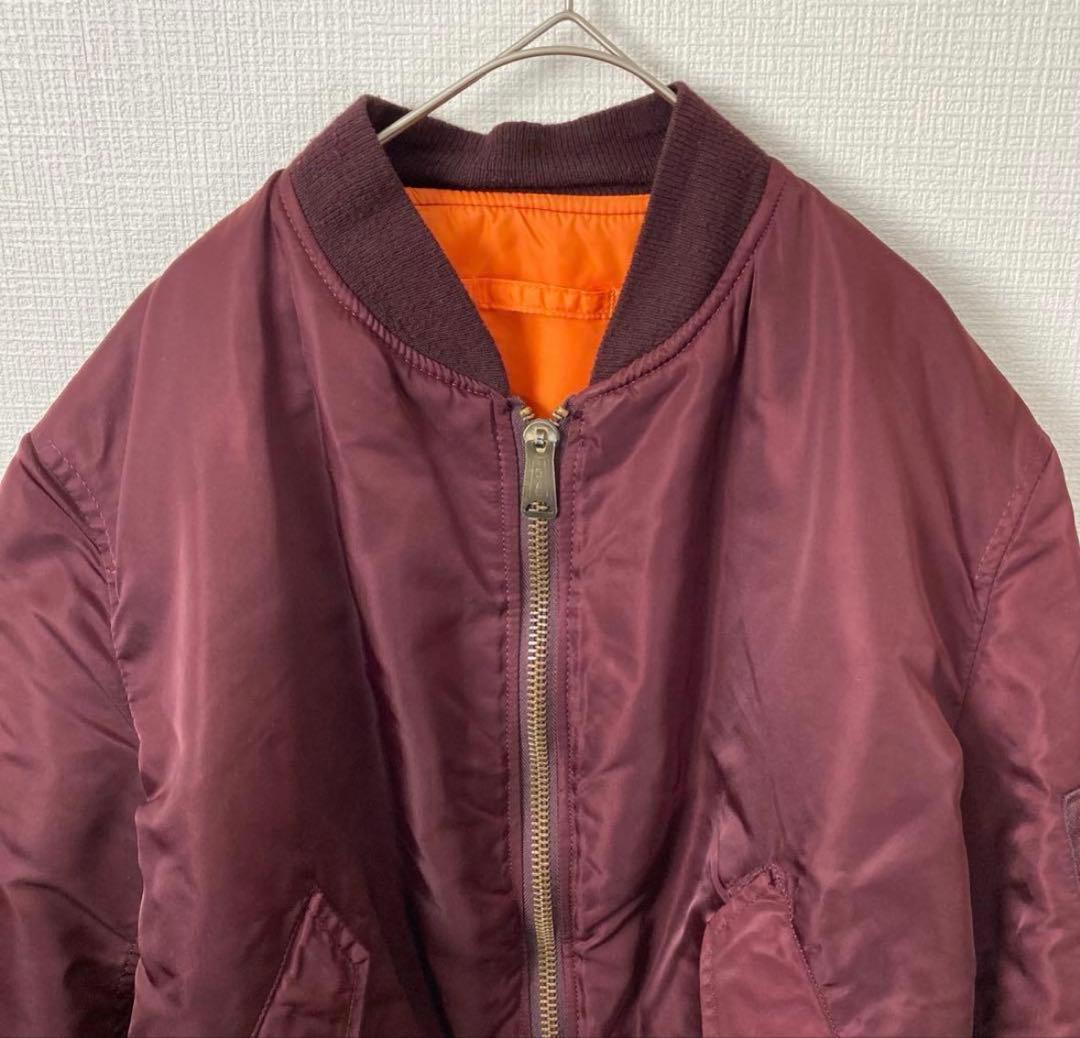 アルファインダストリーズ MA-1 フライトジャケット USA製 短丈