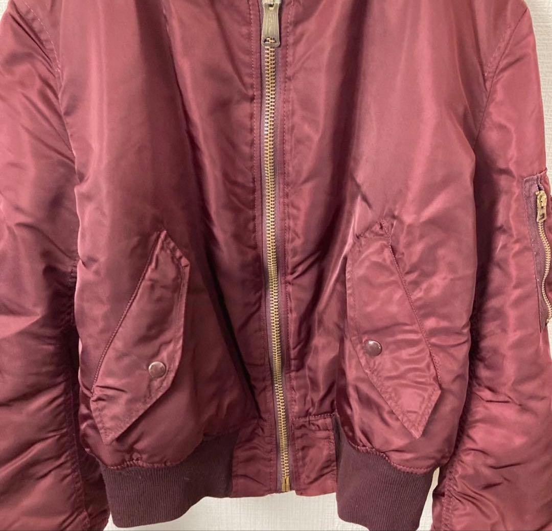 アルファインダストリーズ MA-1 フライトジャケット USA製 短丈