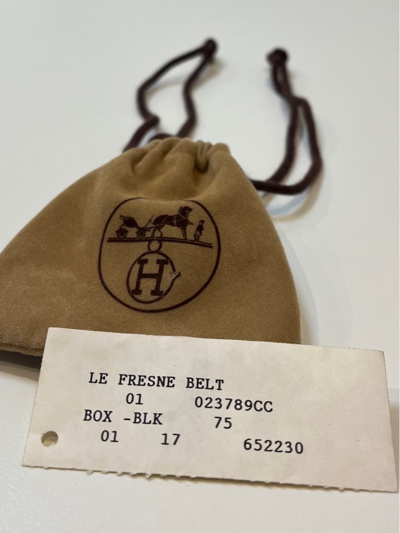 ルンルン（早い者勝ち）HERMES　ホースビット　ベルト　B刻印・箱あり