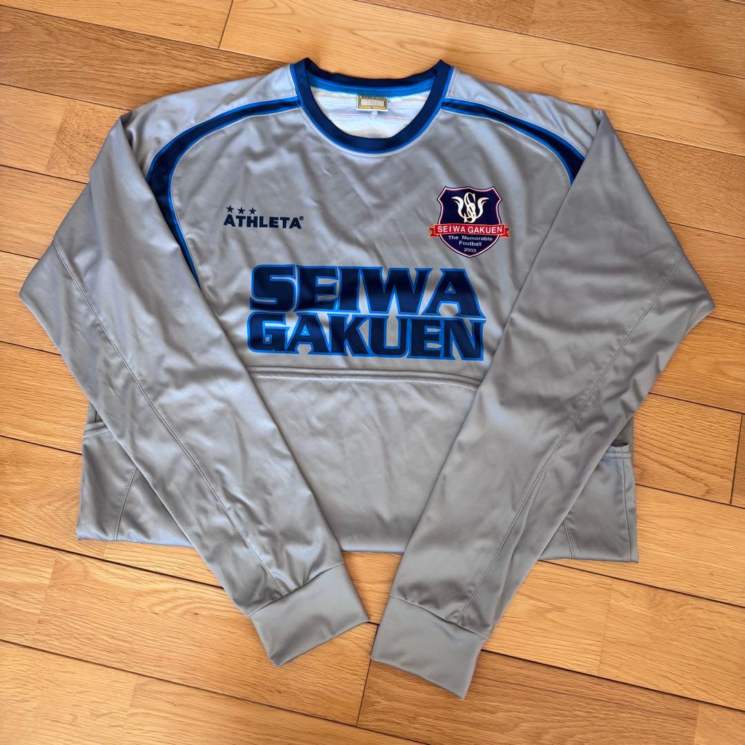 聖和学園 灰色長袖ユニフォーム Lサイズ - メルカリ