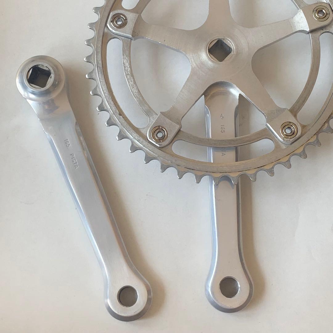 カンパニョーロ】ピスト クランクセット PISTA 165 / 47T 競輪 - メルカリ