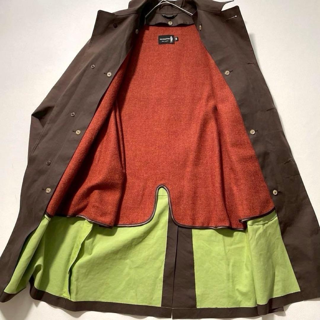 【サンドウカズト】マッキントッシュ ダンケルド ゴム引きコート 38