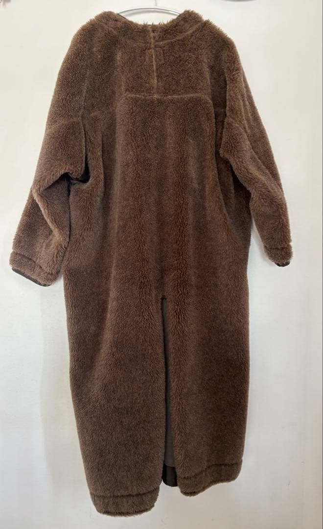 完売品☆jun mikami ジュンミカミアルパカライナーコート ボアコート