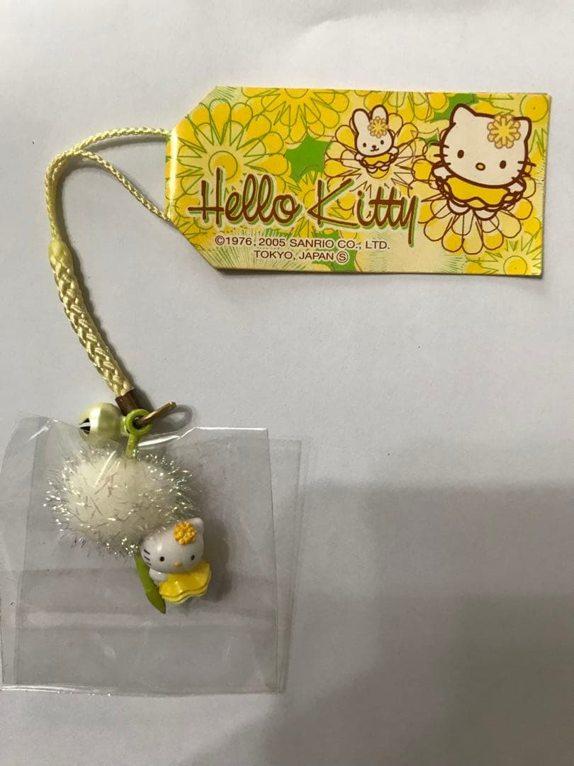 たんぽぽ レア ご当地キティ 根付ストラップ - メルカリ