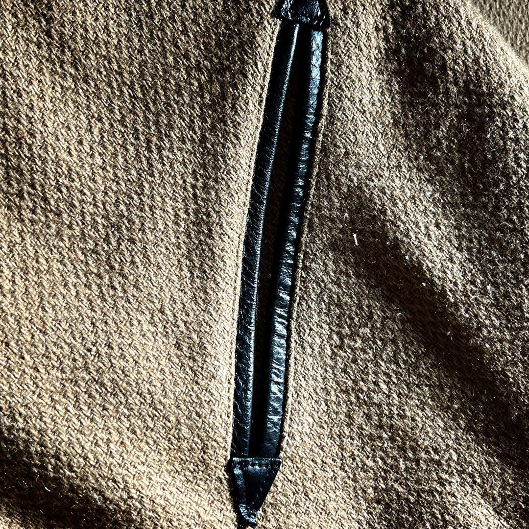 HOUSTON ファラオジャケット　スタジャン　キルティング　メルトンウール