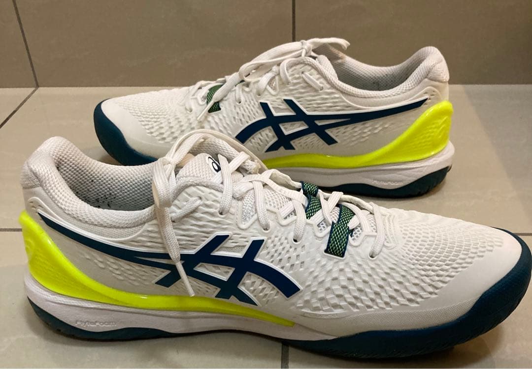 アシックス ゲルレゾリューション 9 27.5cmオールコートWIDE テニス