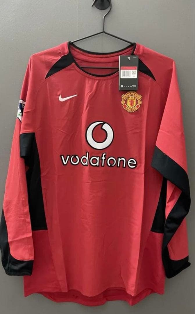 02-04マンチェスターユナイテッド #7 ベッカム BECKHAM長袖