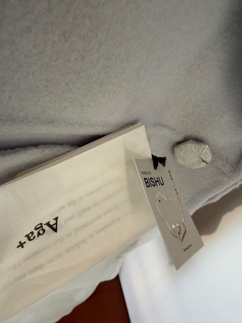 Aga➕ ライトブルー ポンチョ ケープコート ヤマダヤ