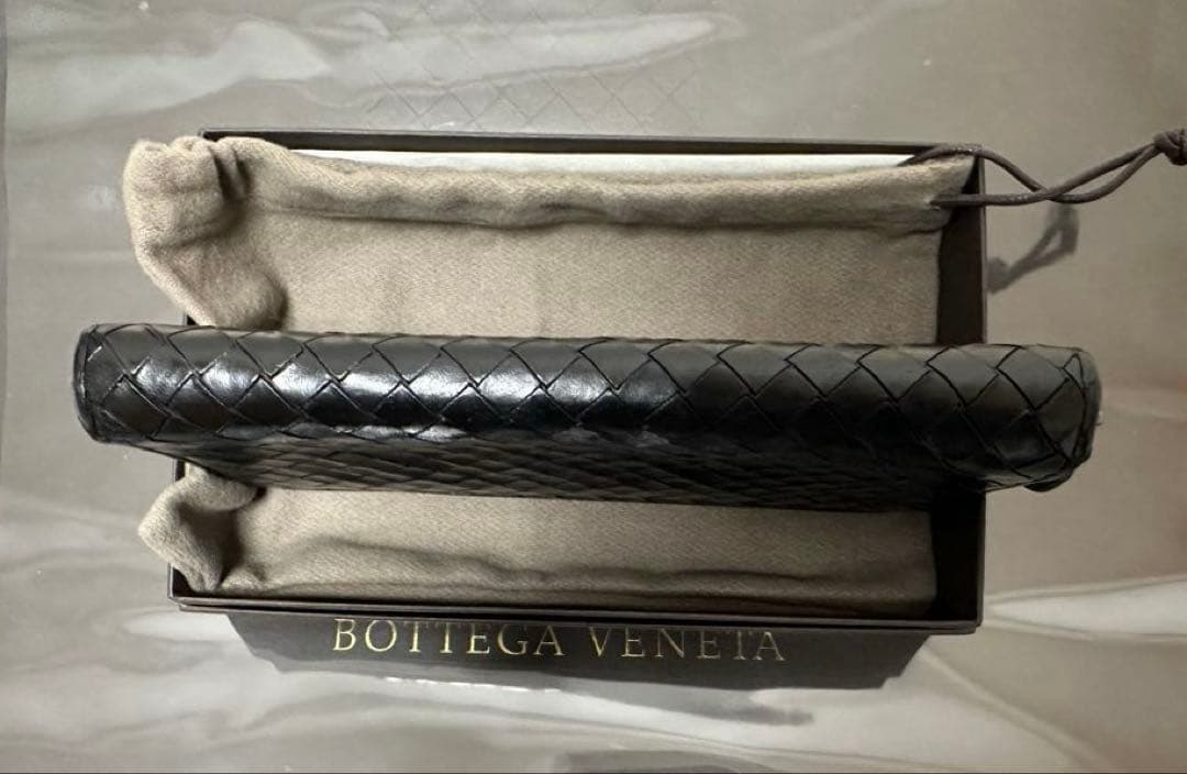 【付属品付】ボッテガヴェネタ ラウンドファスナー/ラム/黒/2️⃣✨✨✨