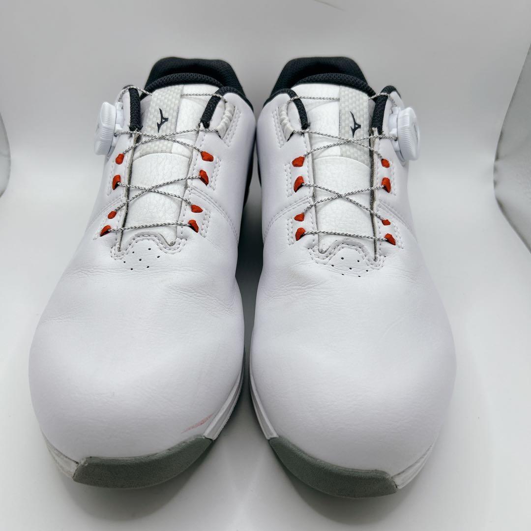 【美品】ミズノ ネクスライトエナジー ボア スパイクレス ゴルフシューズ 26㎝