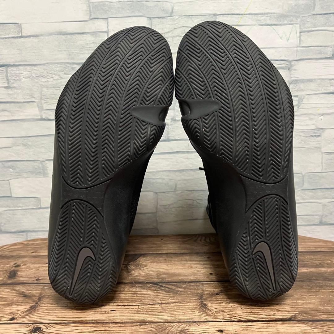 【25.5cm】NIKE ナイキ OLY MID ボクシングシューズ ブラック