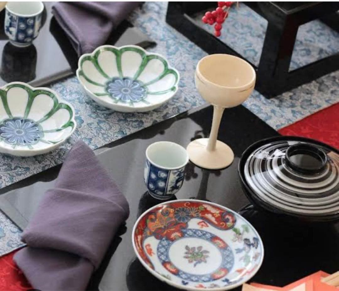 源右衛門　テーブルランナー　テーブルセンター