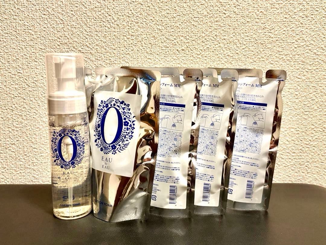 オーデュオー コットンフォームMM 本体200ml レフィル4袋 洗顔