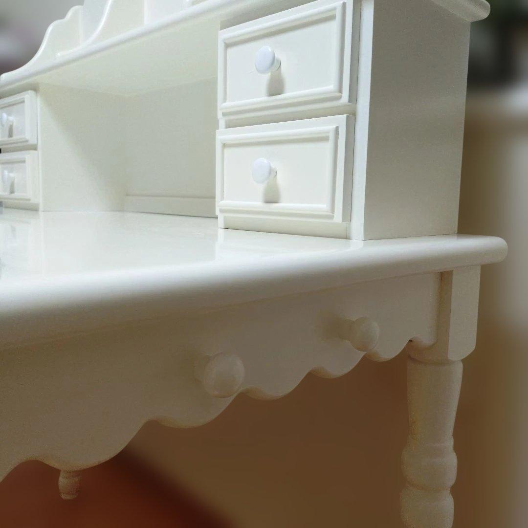 （１１月まで限定・専用）プリンセスデザインホワイト学習デスク