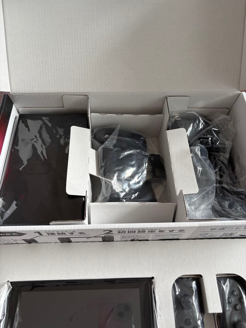 ニンテンドーSwitch本体　箱あり　コントローラー不良