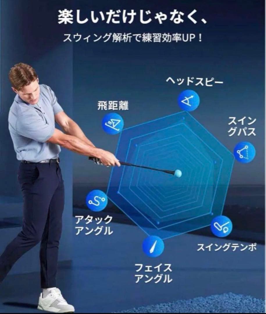 未使用】Phigolf ファイゴルフ ゴルフ練習 パーリーゲイツ スイング