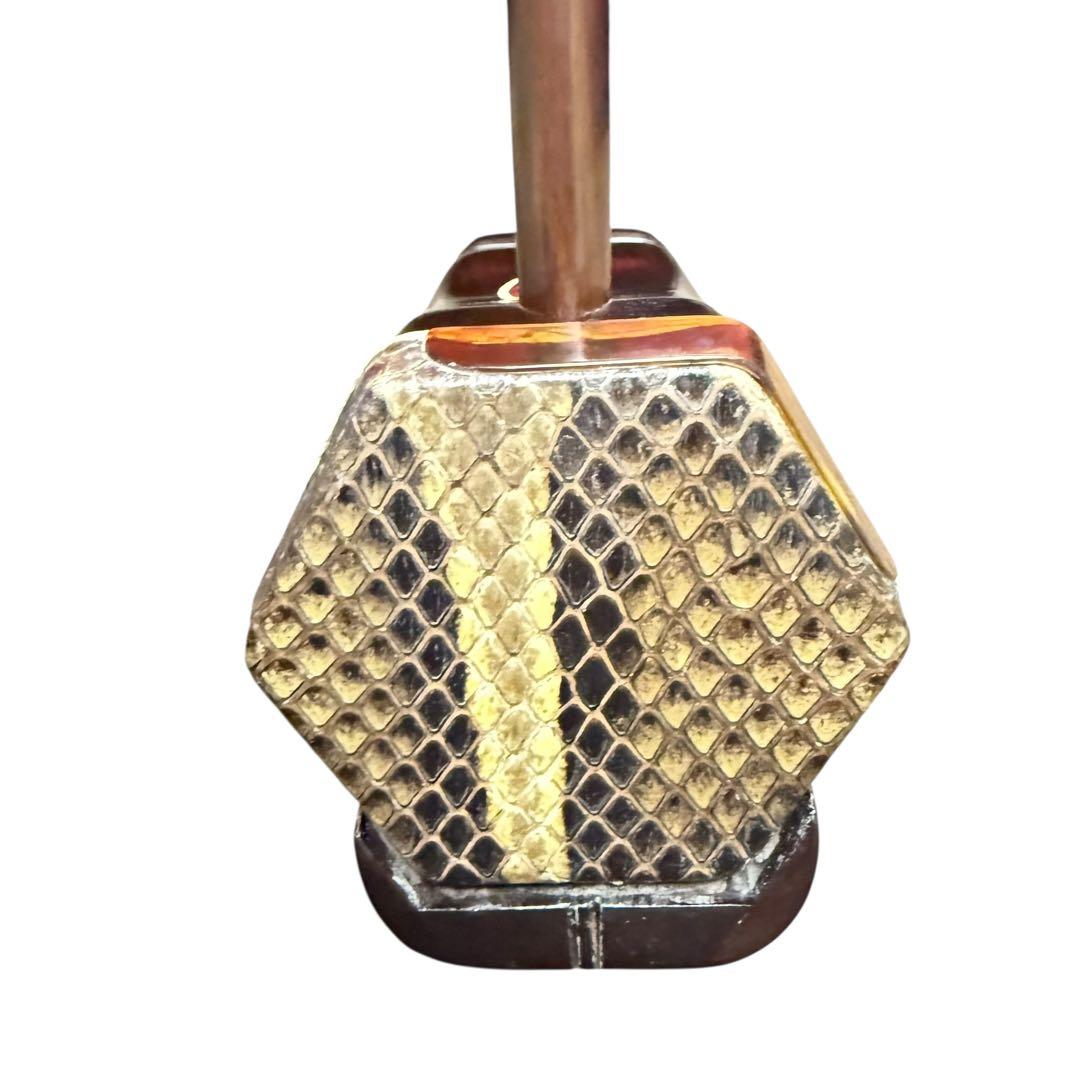 美品】中国蘇州製 古月二胡 ケース付き