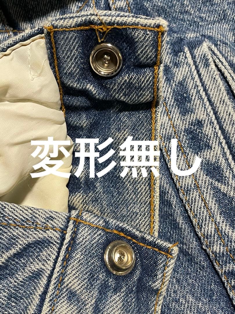る*ら様 リーバイス 80s USA製 70609 デニムボアジャケット XL