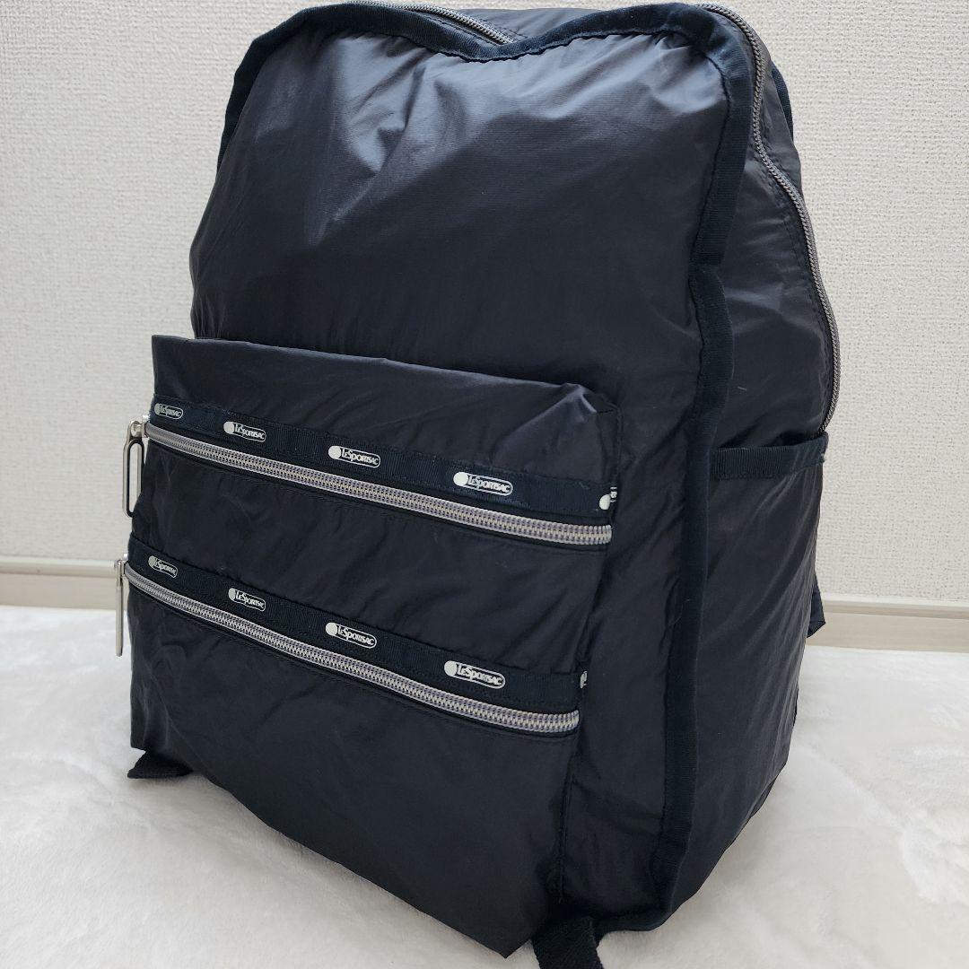 【極美品】LeSportsac リュック エッセンシャル バックパック 黒