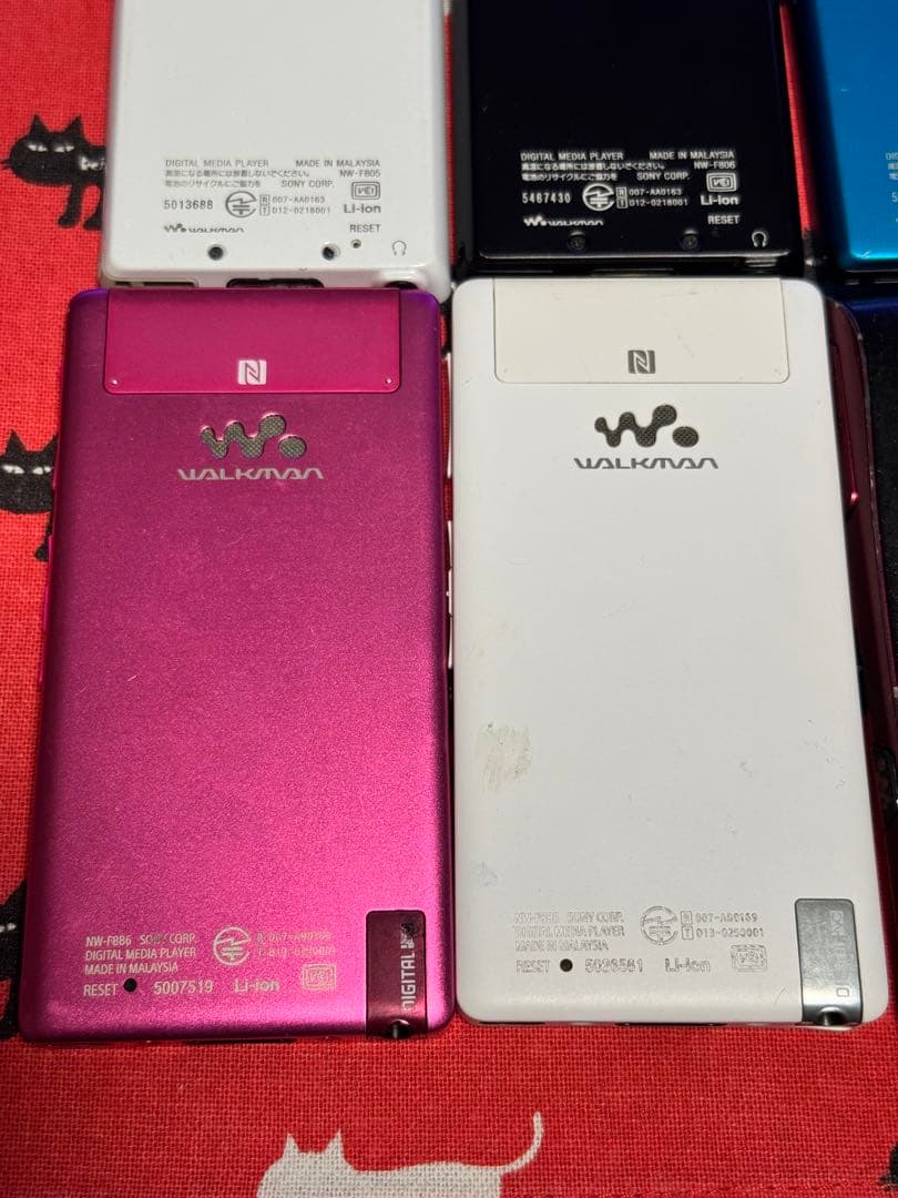SONY ウォークマン 6台セット NW-F 886 885 806 805